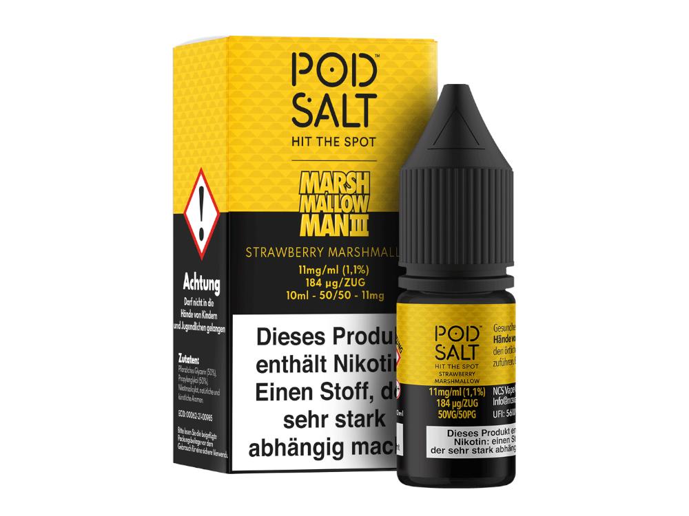 Pod Salt Fusion - Marshmallow Man 3 - Nikotinsalz Liquid 