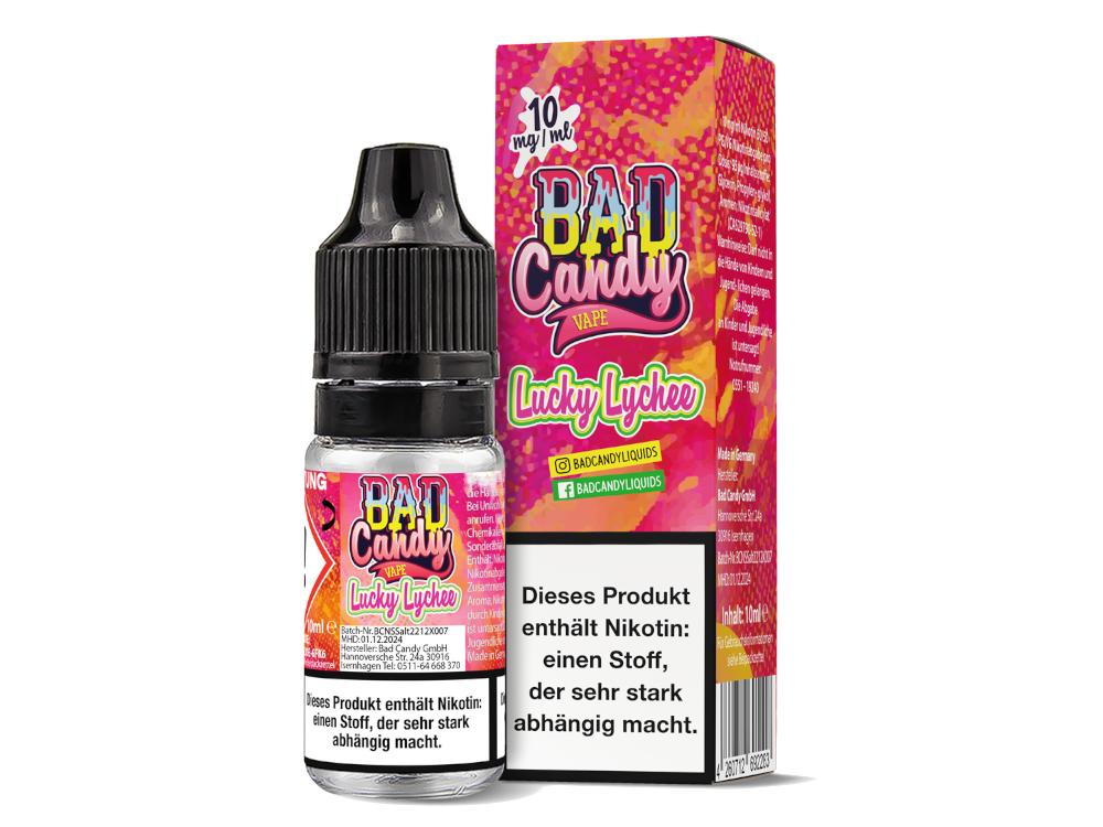 Bad Candy Liquids - Lucky Lychee - Nikotinsalz Liquid 