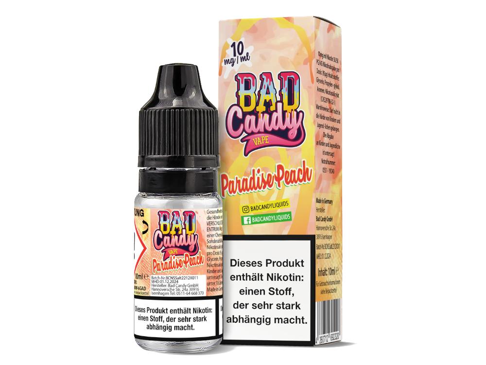 Bad Candy Liquids - Paradise Peach - Nikotinsalz Liquid 