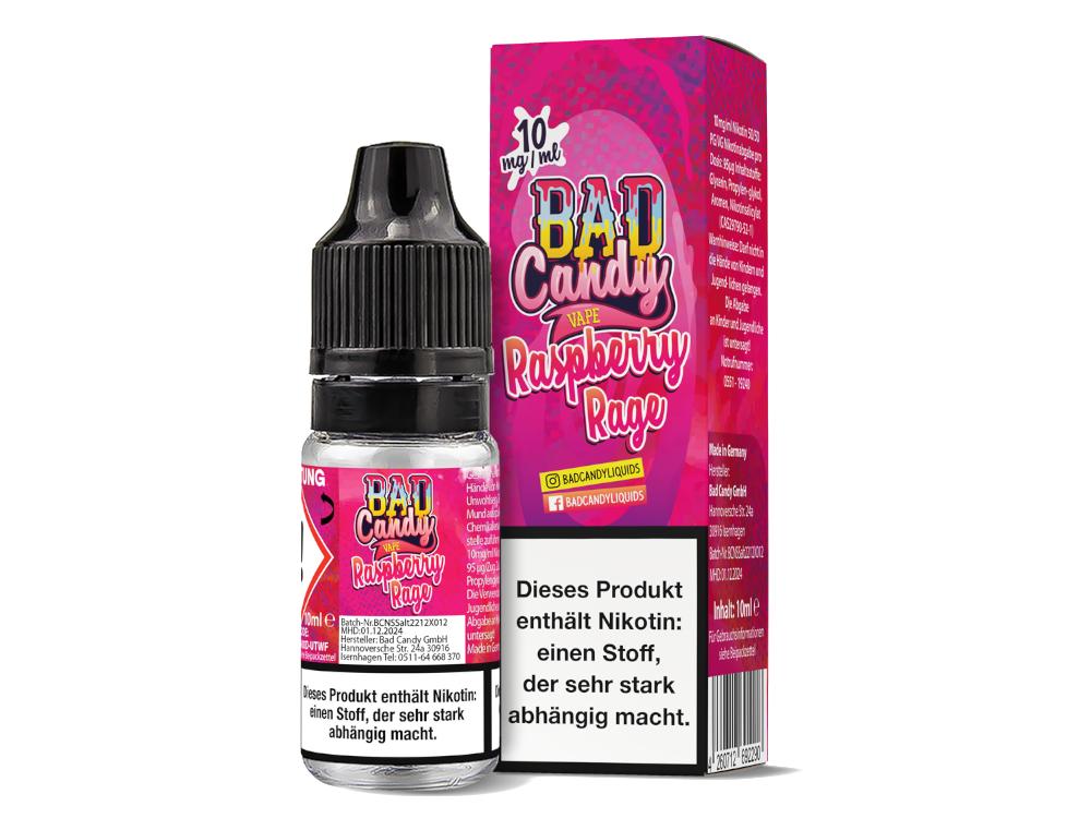 Bad Candy Liquids - Raspberry Rage - Nikotinsalz Liquid 