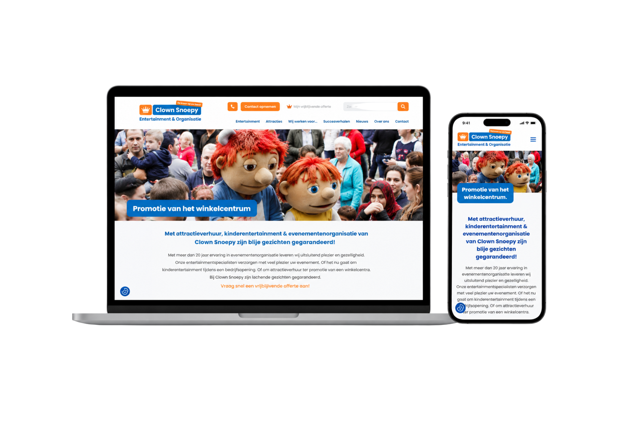 Van verouderd CMS naar moderne WordPress — Clownsnoepy