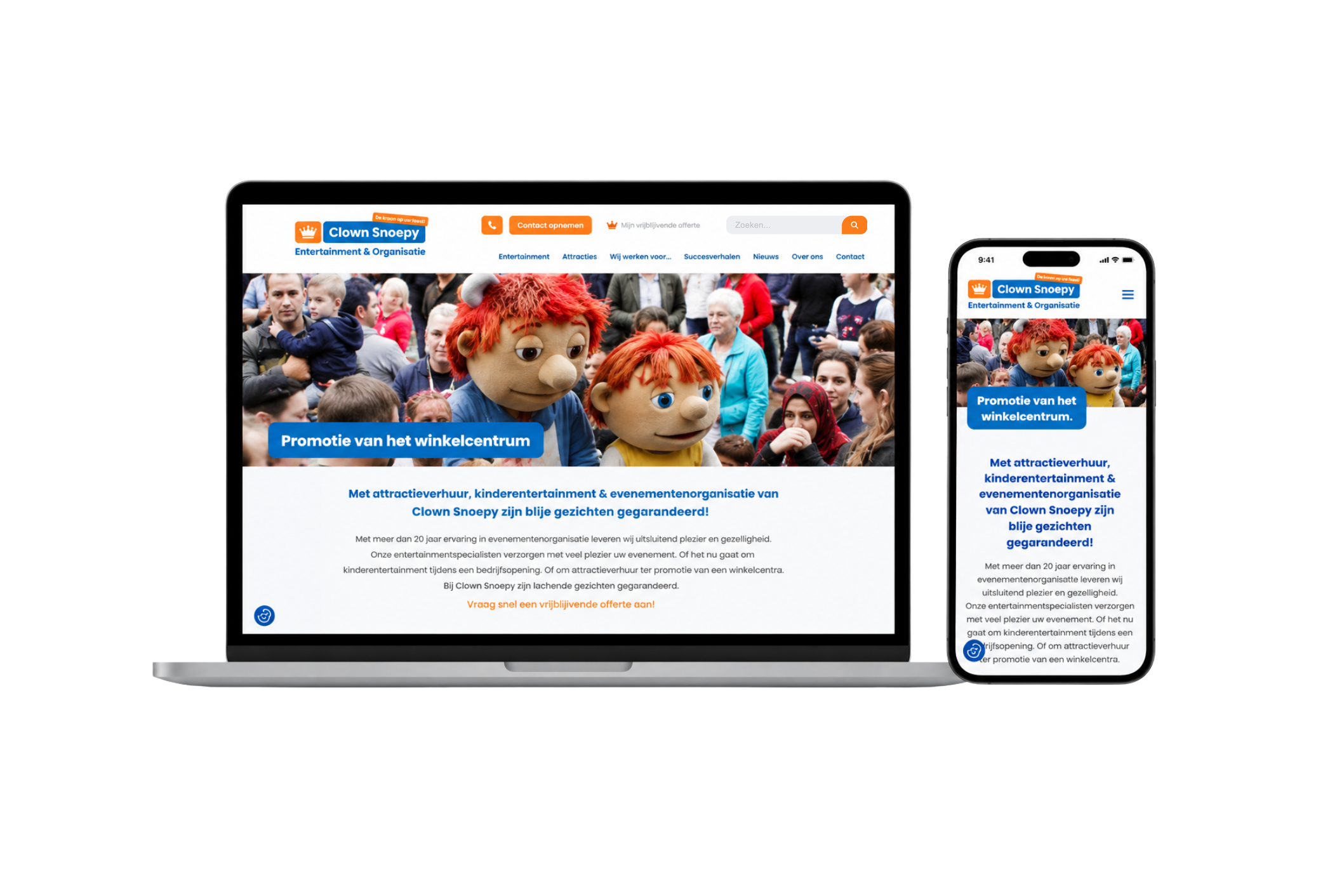 Van verouderd CMS naar moderne WordPress — Clownsnoepy