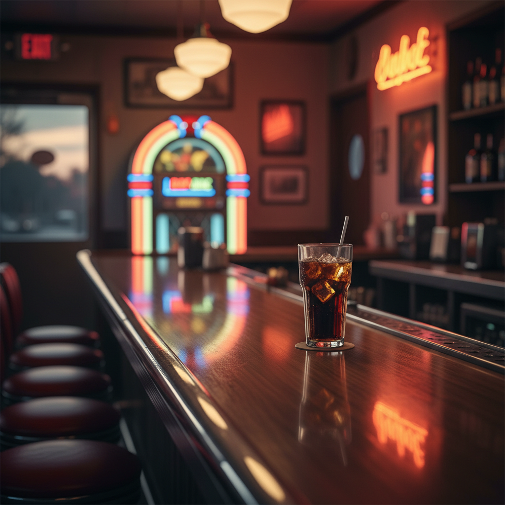 Classic Diner Bar Evening Jams