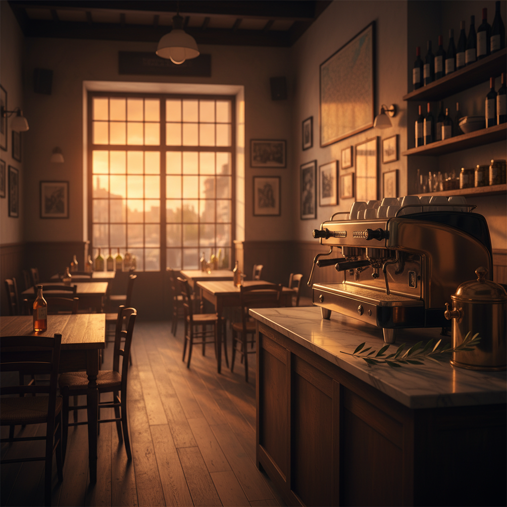 Tuscan Evening Cafe Instrumental Serenade