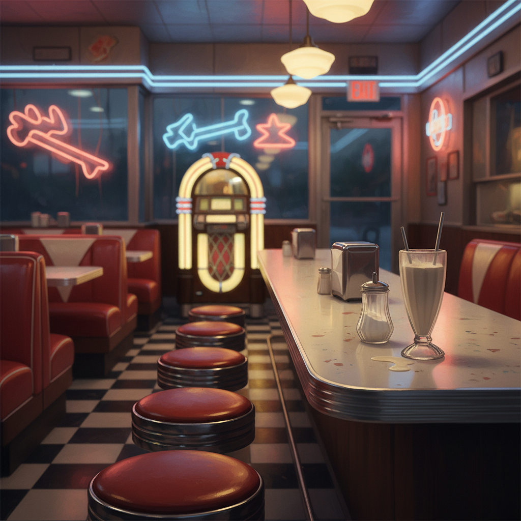 Diner Dusk Serenade