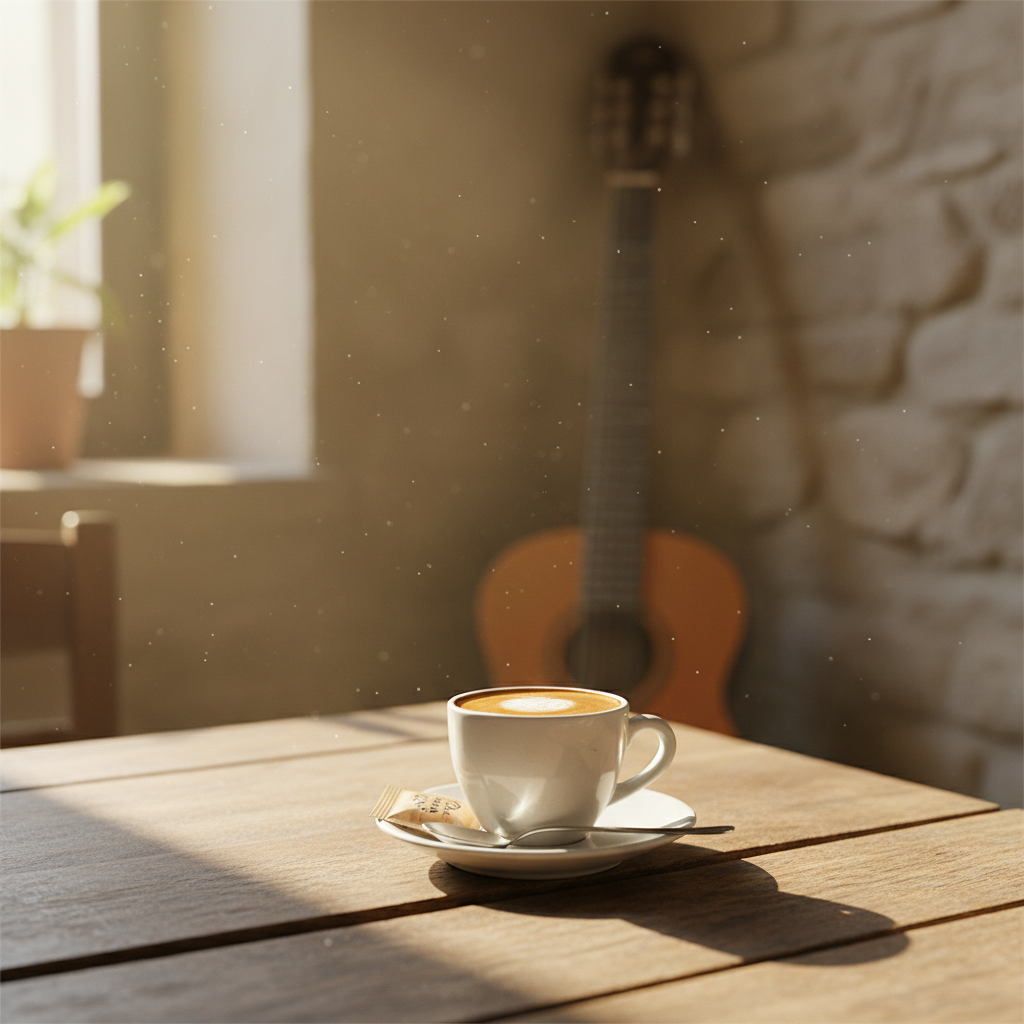 Morning Italian Café Acoustic Journey