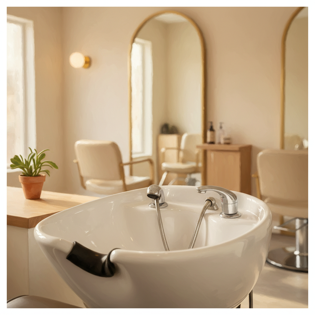 Daylight Serenity: Modern Salon Refresh