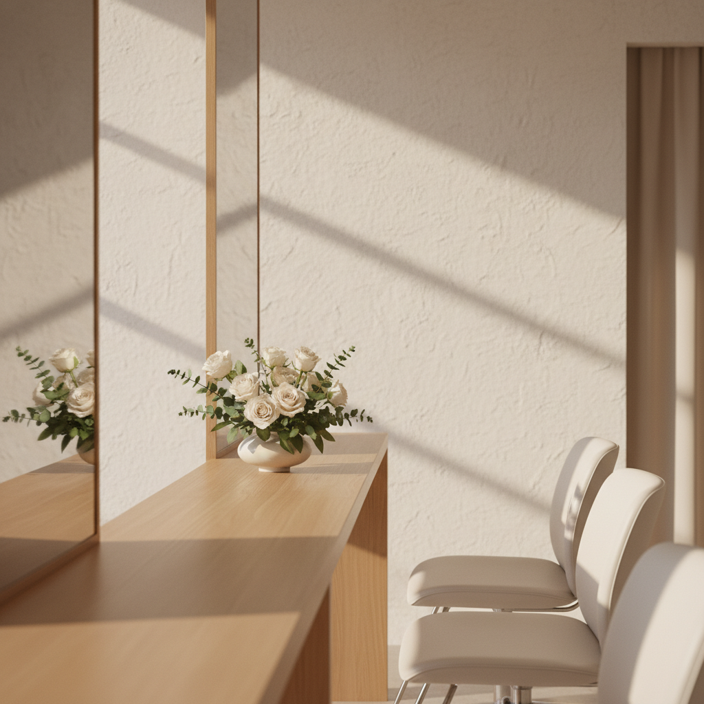 Morning Glow At The Salon