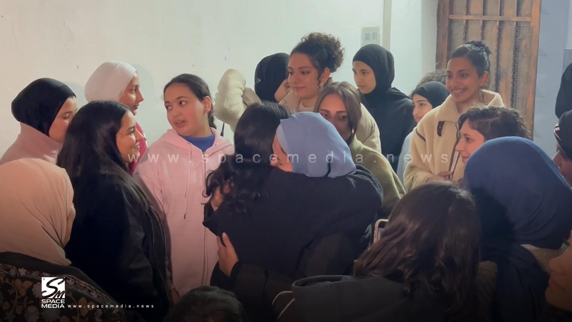 After Months in Israeli Prisons, Birzeit Student Duaa Al-Qadi Reunites with Her Family