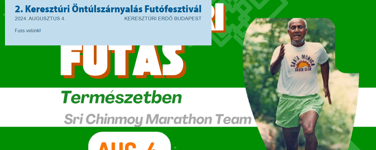 2. Keresztúri Öntúlszárnyalás Futófesztivál