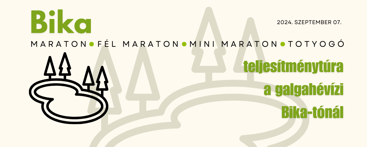 Bika - Maraton / Fél Maraton / Mini Maraton / Totyogó