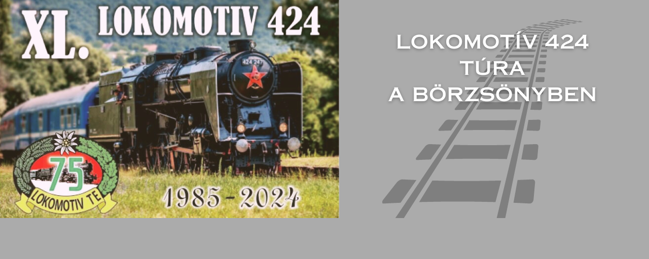 Lokomotív 424 túra a Börzsönyben