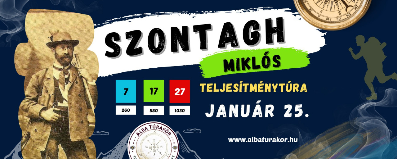 Szontagh Miklós Emlék és Teljesítménytúra - 17 / 27 / 7
