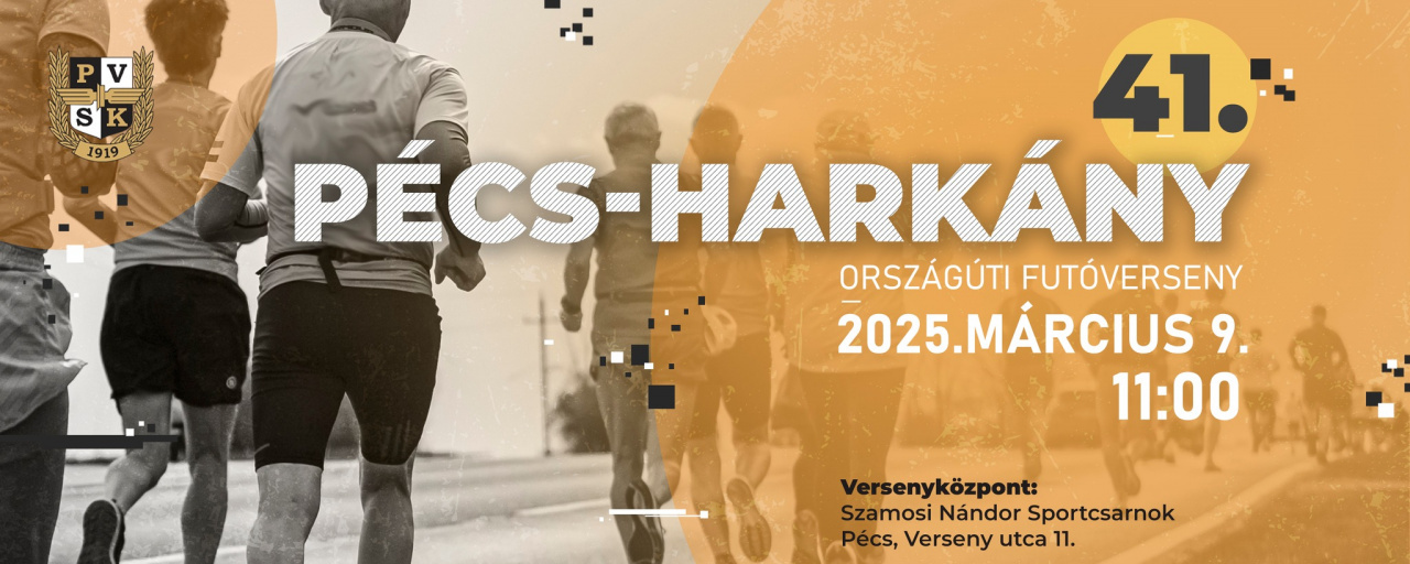 41. PÉCS–HARKÁNY ORSZÁGÚTI FUTÓVERSENY