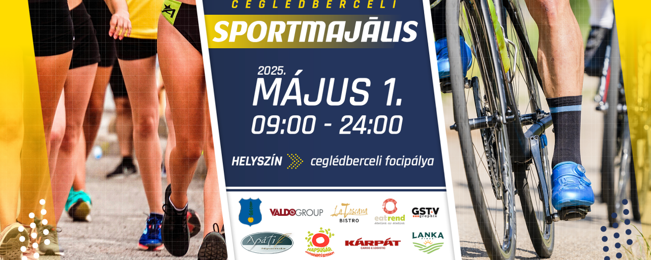 Ceglédberceli Sportmajális 2025 (futás-biciklizés-gyaloglás)