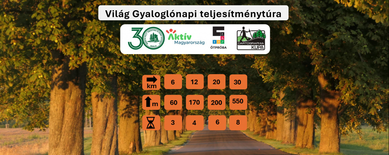 Gödöllő Világ Gyalogló Napi túra  - 30 / 20 / 12 / 6
