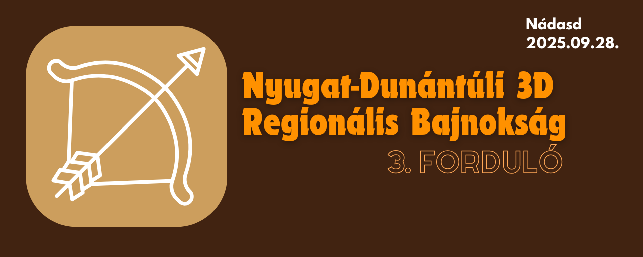 Nyugat-Dunántúli 3D Regionális Bajnokság 3. forduló