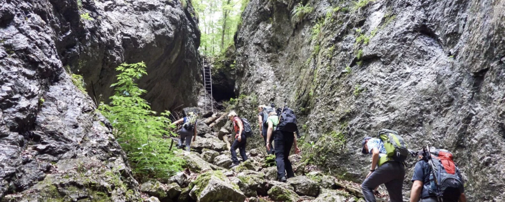 Kőről kőre a Keleti-Alpokban - Weichtalklamm 10 / Klosterwappen 20 / Schneeberg - Rax 40 / Preinerwand 20 / Rax 40 / Schneeberg 40