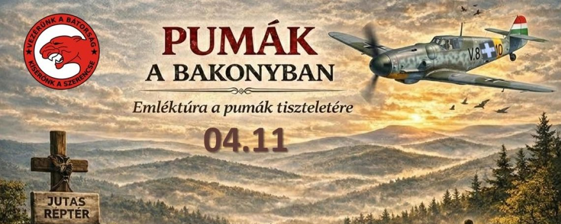 Pumák a Bakonyban - honvédelmi emléktúra - 30