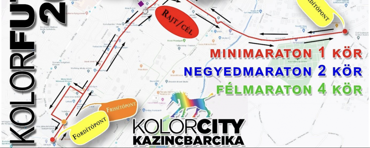 Kolorcity Mozgásév- BorsodChem Kolorfutás Night