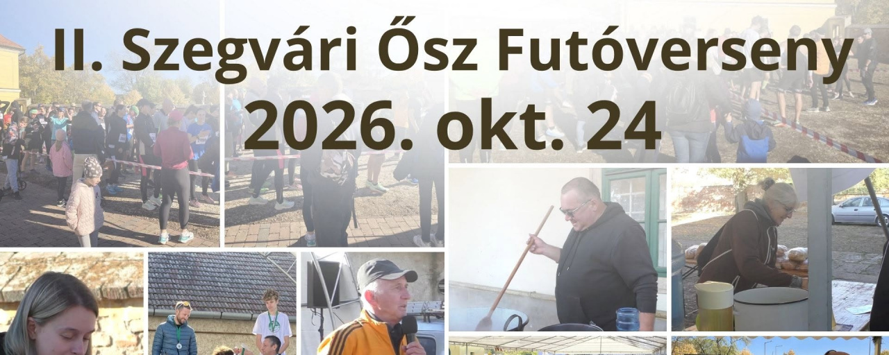 II. Szegvári Ősz Futóverseny