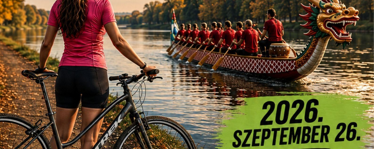 Pedálról a sárkányhajóba! – Őszi kerékpártúra és sárkányhajózás