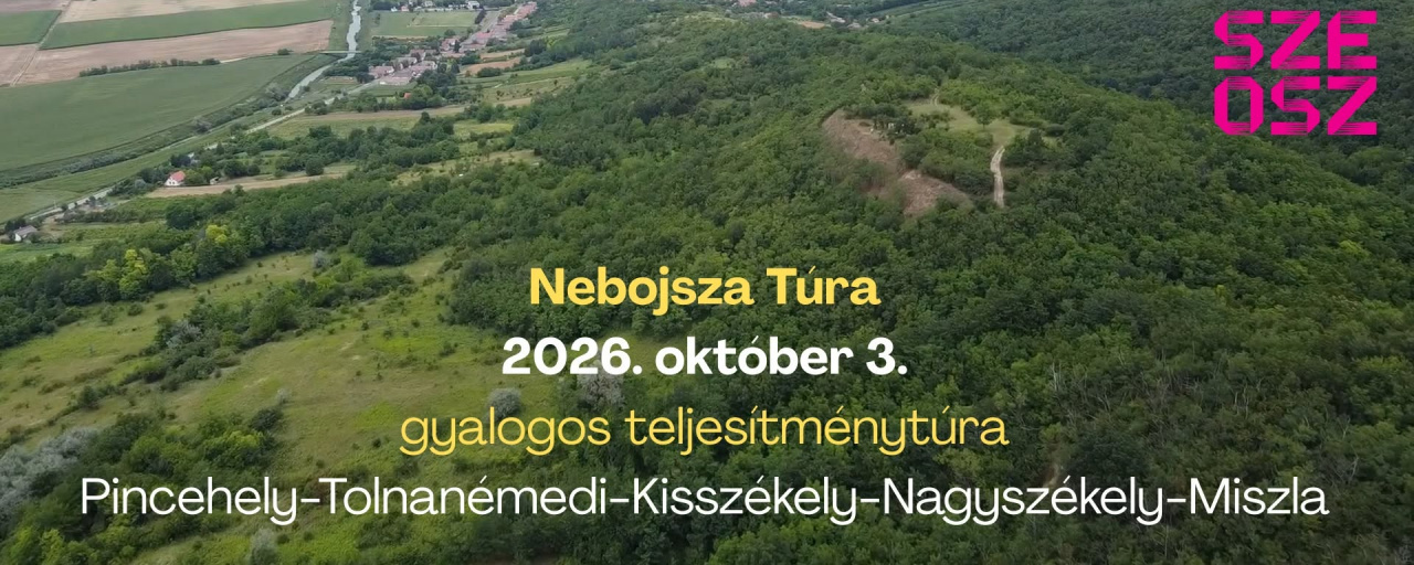 Nebojsza túra  - 9 km Rövid táv / 19 km Közepes táv / 31 km Hosszú táv / 37 km Extra táv