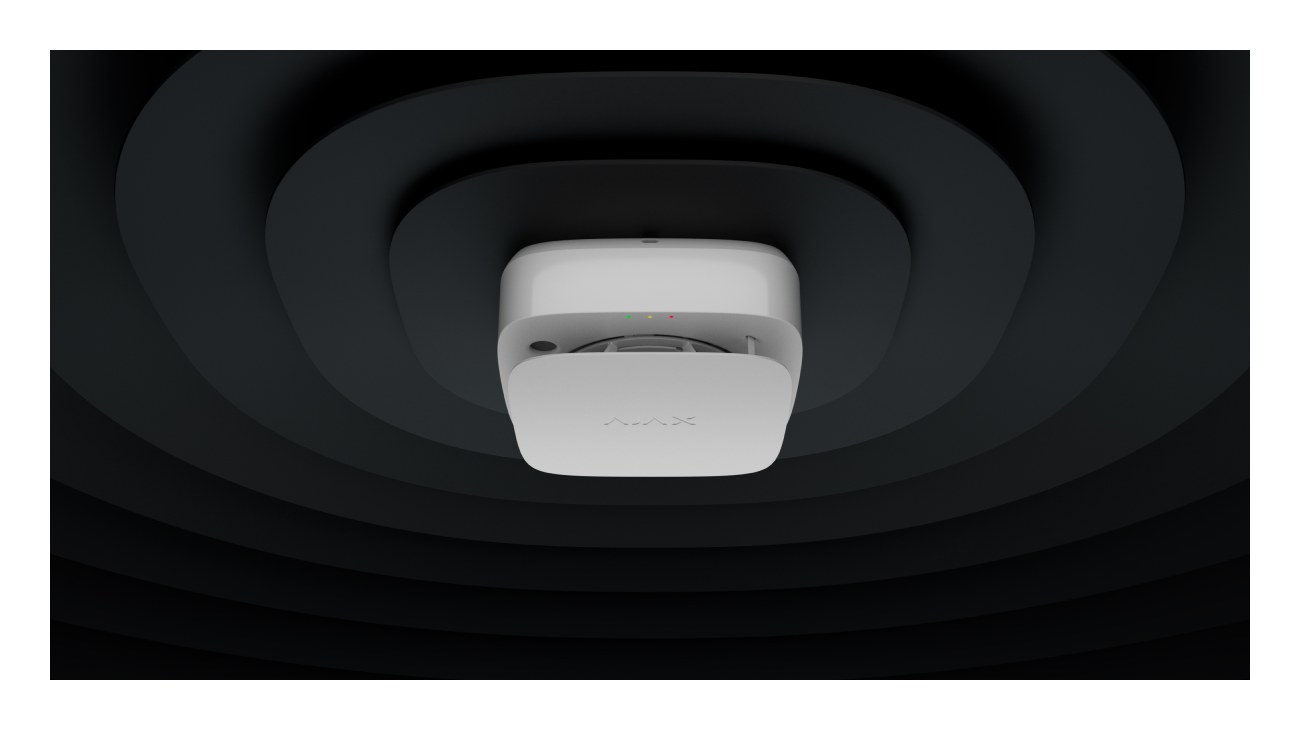 Ajax FireProtect 2 AC (Heat/CO) Jeweller