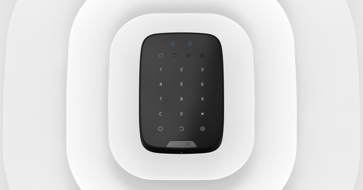 Ajax KeyPad Plus Jeweller