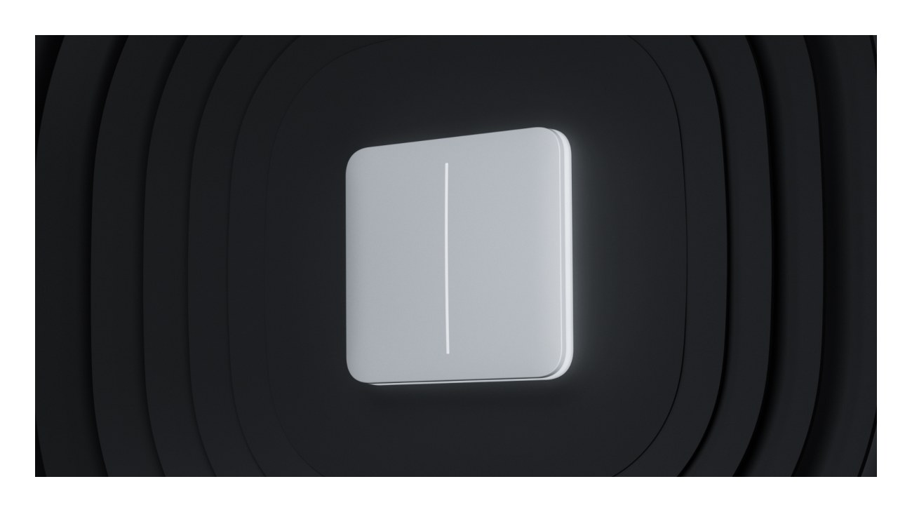 Ajax LightSwitch (2-gang/2-way) Jeweller