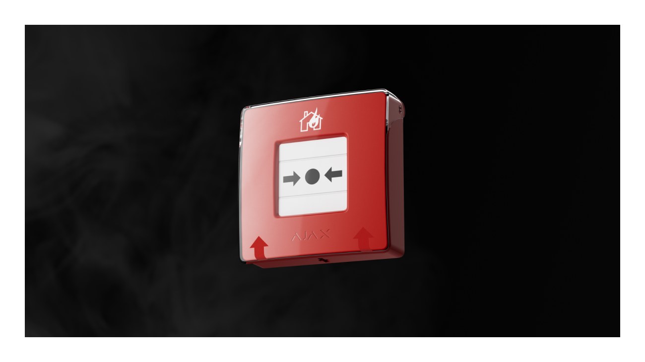 Ajax ManualCallPoint (Red) Jeweller