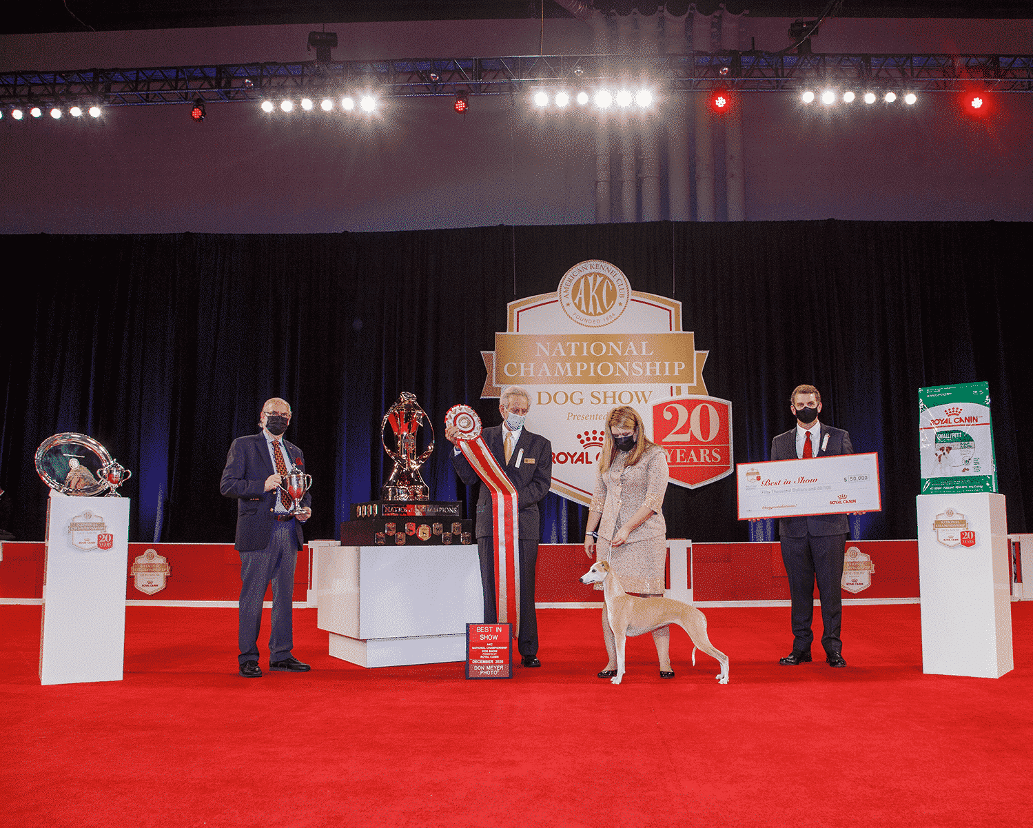Best in Show at 20th AKC National Championship Presented by Royal Canin GCHP CH Pinnacle Kentucky Bourbon