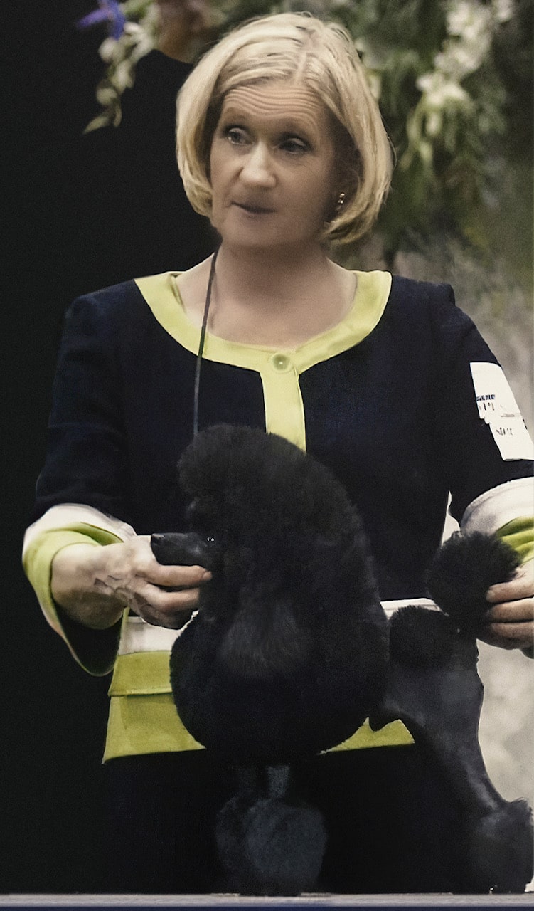 Carol Dean with GCh. DeLaPassion ByReQuest Peter Pan