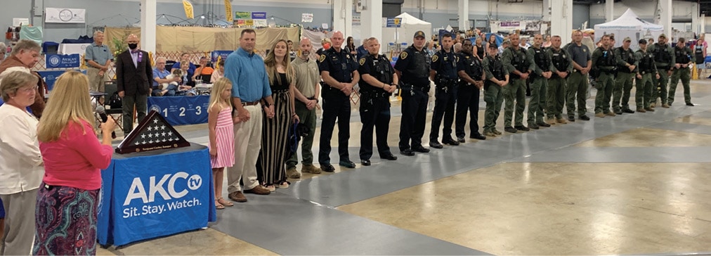 Greenville Kennel Club Honors Fallen Hero Sgt. Conley Jumper Greenville Kennel Club Honors Fallen Hero Sgt. Conley Jumper