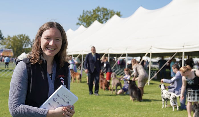 Cornell Veterinary Students Take a Deep Dive into Finger Lakes Dog Show World Cornell Veterinary Students Take a Deep Dive into Finger Lakes Dog Show World