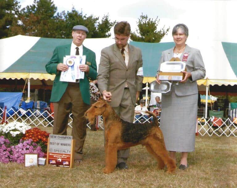 Longvue Airedale Terriers | Todd and April Clyde