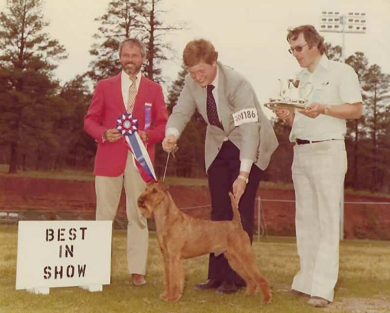 Ch. Rockledge’s Mr. Morgan of Rockledge Irish Terriers