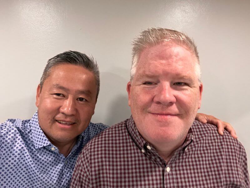 Eduardo Fugiwara and Sean Mansfield