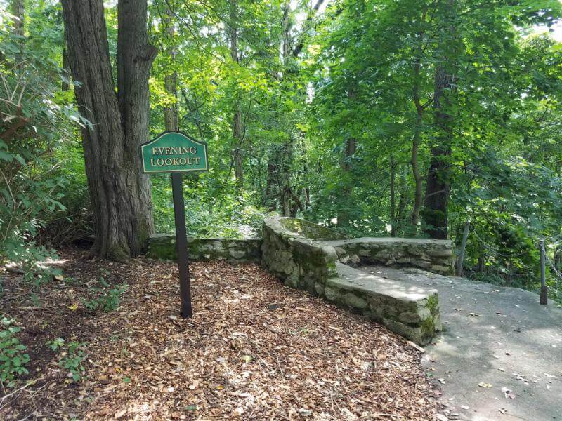 Lookout in the woods, home of the late Albert Payson Terhune