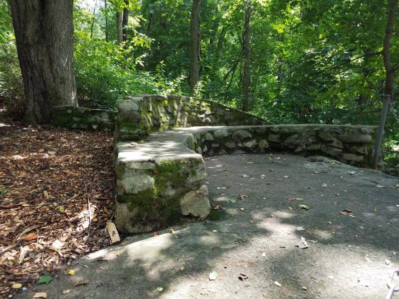 Lookout in the woods, home of the late Albert Payson Terhune