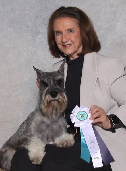 Melanie Cardell with GRDS CH NOHS MBIS Mff Dream Catcher’s Talisman AOM SCN SIN SEN TKN