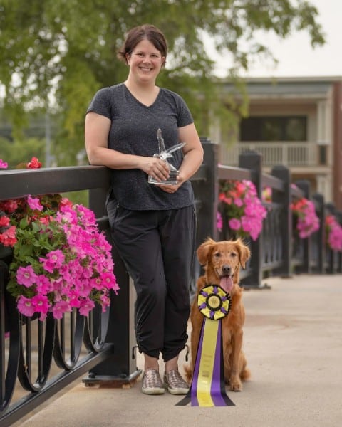 AKC Obedience Classic Winner: Baker – Handler: Kori Bevis