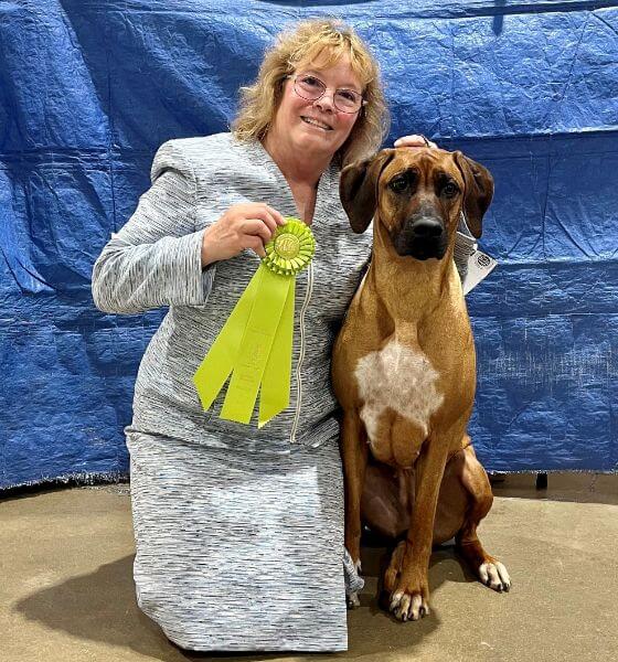 Tammy Lynch, Breeder of Adili Rhodesian Ridgebacks