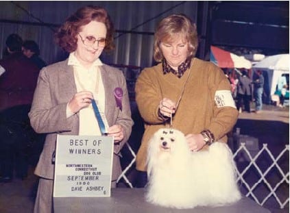 An early Foursome winner under Kathleen Kolbert, handled by Patty Proctor.