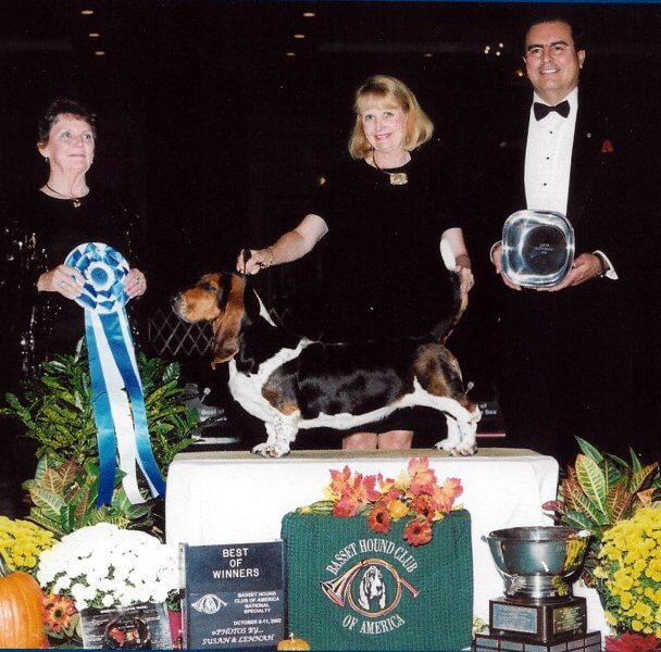 Claudia Orlandi with BOW Topsfield Fresca (2002 BHCA National).