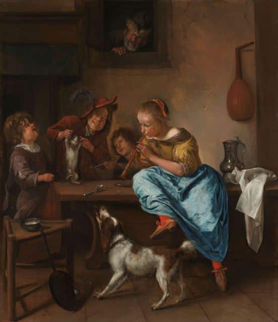 “The Marriage of Tobias and Sara”, Jan Steen, 1667, Herzog Anton Ulrich Museum, Braunschweig"