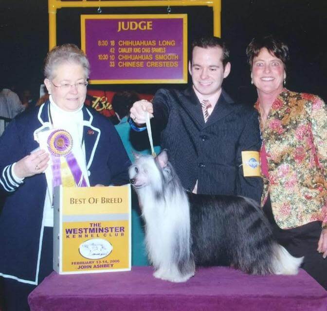 Joseph Buchanan and Eli, NSBIS MBISS Ch. Expression-Lasting-Impression, at The Garden 2006