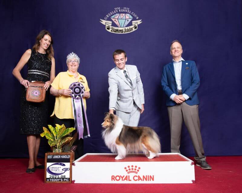 Reserve Junior Handler Owen Steffen