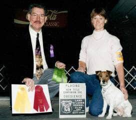 Chris Cox at a dog show