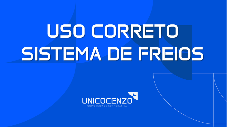 SISTEMA DE FREIOS - Segurança e conduta preventiva para uso freios